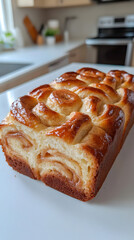 Cinnamon Swirl Apple Fritter | Delicious Pastry with Sweet Apples and Cinnamon Glaze