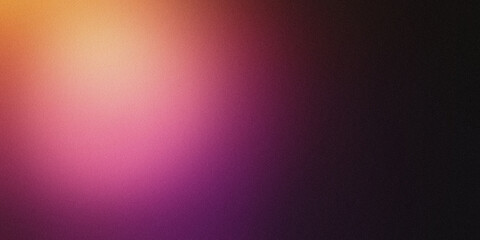 Fototapeta premium Gradient background with midnight plum and dark ochre tones, noise texture effect