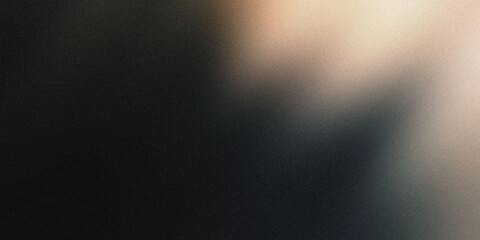 Obraz premium Gradient background with rich ebony and deep iron gray tones, noise texture effect