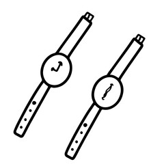 Cute Watch Vectors | 2 Vector | Minimalist