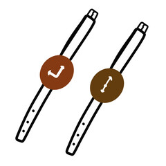Cute Watch Vectors | 2 Vector | Minimalist