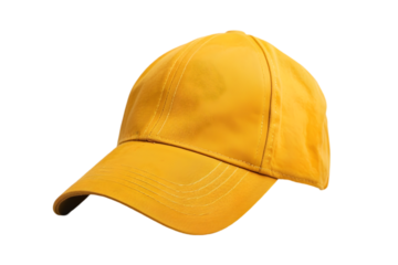 Vibrant Yellow Cap PNG for Trendy Designs