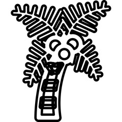 Single icon vector illustration black