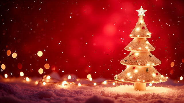 This is Christmas Tree Background