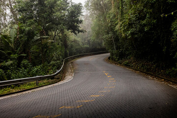 Estrada Real, Serra da Bocaina, Paraty, Brasil