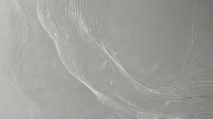 abstract blur white line wave with black  background