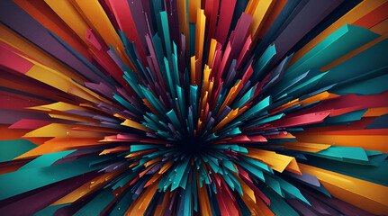 Vibrant colorful background with multicolored paint motion concept design
