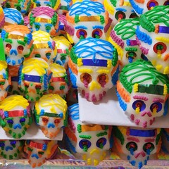 skull candy for travel and traditional tourism in Toluca, State of Mexico