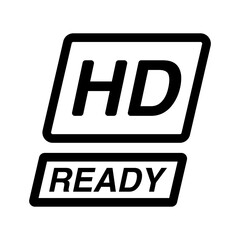 Screen resolution icon set. Monitor size symbol. Hd vector icon