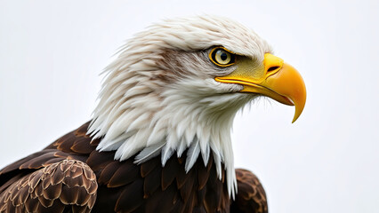 Obraz premium Close-Up of a Bald Eagle
