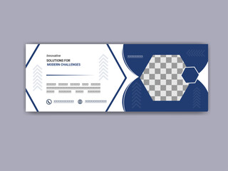 modern creative Corporate business marketing agency Professional business facebook cover 