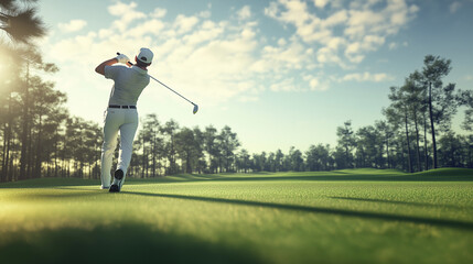 Capture the excitement of golf with this high-resolution
