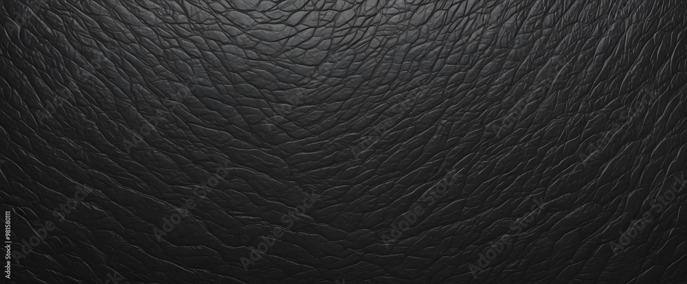 Poster surface black leather texture background