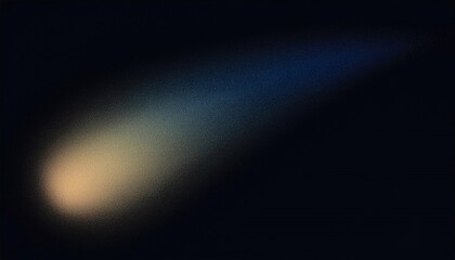 abstract grainy gradient glowing comet texture on black background 