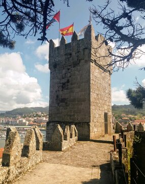 Torre del castillo de Baiona, Galicia