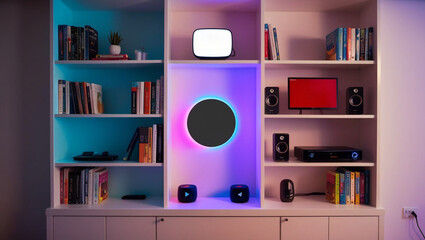 design a beautifully looking wall for a youtube video