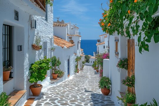 Exploring Binibeca: Menorca's Charming Town with Narrow Streets, Whitewashed Houses, and Mediterra