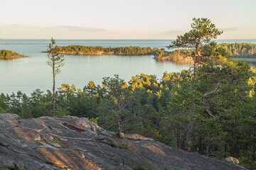 View of Karelia region in Russia