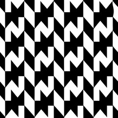 Houndstooth seamless pattern 