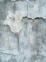 Obraz premium Aged Concrete Wall with Cracks