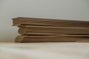 Laminate flooring installation in a modern apartment, showing the precise proces