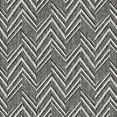 Monochrome Grain Striped Herringbone Pattern