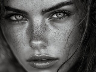 Fototapeta premium Bold and Beautiful: Gender-Neutral Fashion Photography