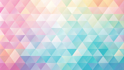 Obraz premium Minimalist Geometric Background Design with Soft Pastel Colors & Smooth Gradients
