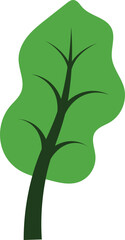 Green Leaves Icon, Green Leaf Illustration