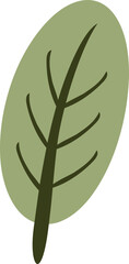 Green Leaves Icon, Green Leaf Illustration