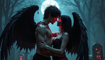 Dark Fantasy Gothic Realm - A.I.-Generated Artwork