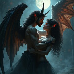 Dark Fantasy Gothic Realm - A.I.-Generated Artwork