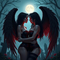 Dark Fantasy Gothic Realm - A.I.-Generated Artwork