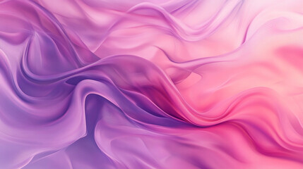 Fototapeta premium Abstract gradient with soft blending blues and purples creating an ethereal atmospheric effect 