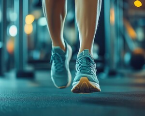 Fitness goals being set by a personal trainer with a client, motivational environment, sharp focus, bright lighting, high detail