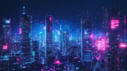 Cyberpunk Cityscape