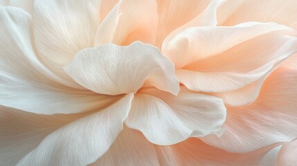 Close-up of a delicate peach and