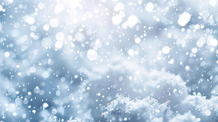 Fototapeta premium White Snow Background