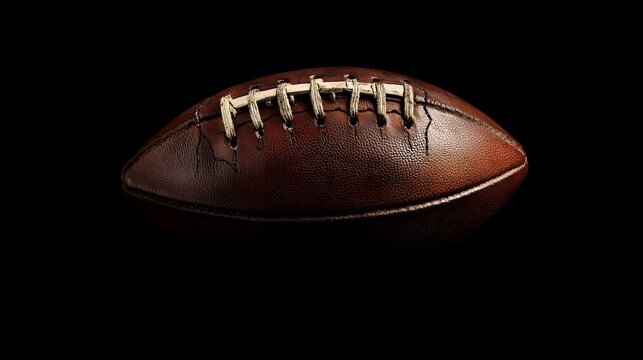 recommend clip art: American Football Pigskin Isolated on solid Background