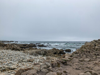 Restless Sea on 17 Mile Drive in California