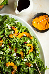 turmeric spiced delicata squash salad 