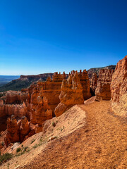 Hiking Path In Bryce Canyon