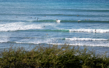 Waves Breaking on a Coral Reef.
