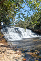 Fototapeta premium cachoeira na cidade de João Pinheiro, Estado de Minas Gerais, Brasil