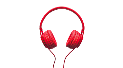 headphones on a white transparent background