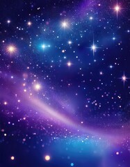 Twinkling stars in space