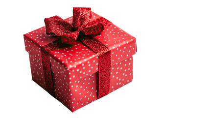 Obraz premium gift box on white transparent background