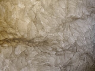 Pattern of nature alabaster stone wall in home. Interior concept.