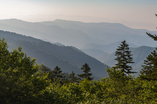 Oconaluftee Valley in the Great Smoky Mountains