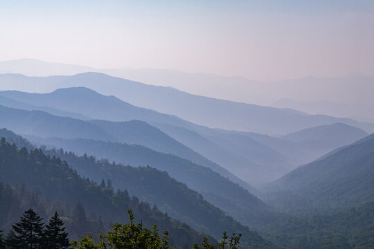 Oconaluftee Valley in the Great Smoky Mountains